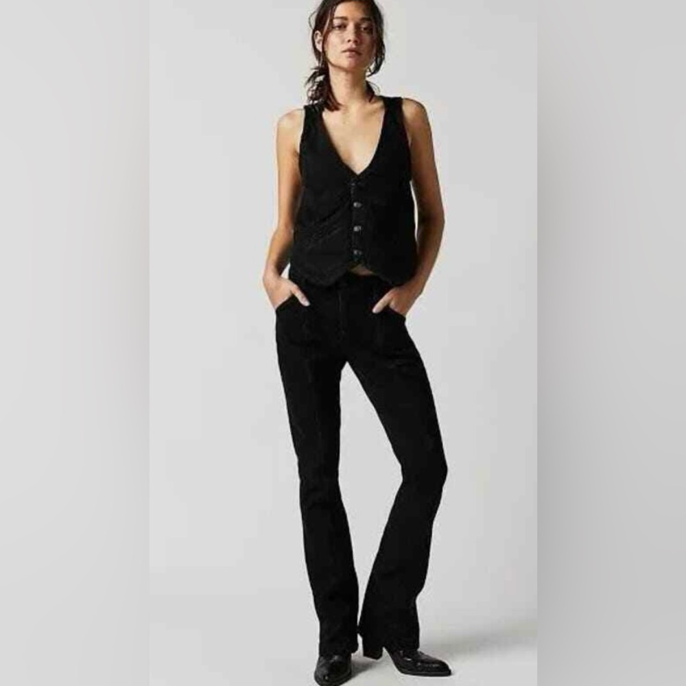 Free People Black Jumpsuit